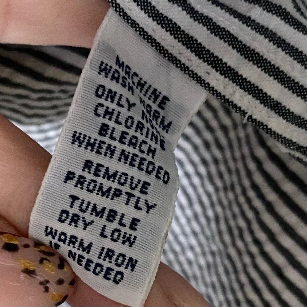 Ralph Lauren seersucker front pocket shirt m